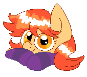 Size: 170x150 | Tagged: safe, artist:artflicker, oc, oc only, oc:flicker split, earth pony, pony, bust, clothes, earth pony oc, female, looking at you, mare, portrait, simple background, smiling, smiling at you, socks, solo, striped socks, transparent background