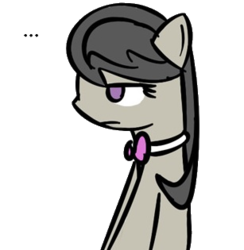 Size: 307x315 | Tagged: artist needed, safe, octavia melody, g4, ..., female, simple background, solo, transparent background