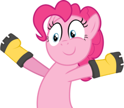 Size: 800x702 | Tagged: safe, artist:delicateflame, pinkie pie, earth pony, pony, g4, female, galoshes, mare, simple background, solo, transparent background, vector