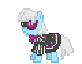 Size: 120x94 | Tagged: safe, artist:ponynoia, photo finish, earth pony, pony, g4, animated, cute, desktop ponies, female, mare, photaww finish, pixel art, simple background, solo, transparent background