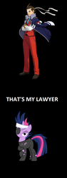 Size: 720x1908 | Tagged: safe, twilight sparkle, g4, 3ds, ace attorney, apollo justice, future twilight