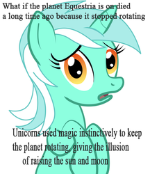 Size: 436x504 | Tagged: safe, lyra heartstrings, g4, conspiracy lyra, exploitable meme, meme