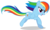 Size: 6358x3801 | Tagged: safe, artist:eugene-joe-c, rainbow dash, fall weather friends, g4, female, running, simple background, solo, transparent background, vector