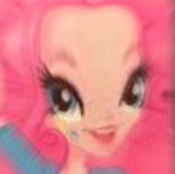 Size: 400x396 | Tagged: safe, edit, pinkie pie, equestria girls, g4, faic, nightmare fuel, wat