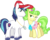 Size: 7529x6000 | Tagged: safe, artist:masem, chickadee, ms. peachbottom, shining armor, g4, games ponies play, my little pony: friendship is magic, absurd resolution, bedroom eyes, female, hat, infidelity, male, ship:shiningbottom, shipping, simple background, straight, transparent background, vector, whistle