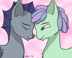 Size: 1000x800 | Tagged: safe, artist:binx, oc, oc only, couple, ethepony, gay, greyscarf, male