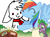 Size: 953x700 | Tagged: safe, rainbow dash, spike, g4, crack shipping, kissing, moridash, shipping