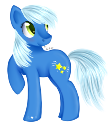 Size: 1060x1194 | Tagged: safe, artist:lizzyrascal, starbeam, earth pony, pony, g3, g4, cute, female, g3 adorabeam, g3 to g4, generation leap, heart, hoof heart, mare, raised hoof, raised leg, simple background, transparent background