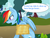 Size: 1600x1200 | Tagged: safe, artist:annakitsun3, part of a set, rainbow dash, pegasus, pony, g4, blushing, bronybait, cute, dashabetes, dialogue, embarrassed, female, gala ticket, grand galloping gala, mare, open mouth, profile, solo, ticket, tsunderainbow, tsundere