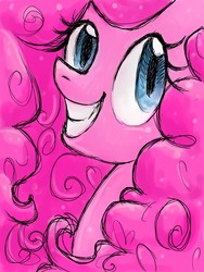 Size: 1200x1600 | Tagged: safe, artist:grandifloru, pinkie pie, earth pony, pony, g4, female, solo