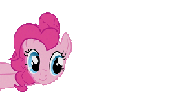 Size: 384x216 | Tagged: safe, pinkie pie, g4, animated, bust, female, solo