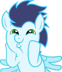 Size: 6000x7042 | Tagged: safe, artist:chainchomp2, soarin', pegasus, pony, g4, absurd resolution, cute, dashface, male, simple background, so awesome, soarinbetes, solo, stallion, transparent background, vector