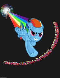 Size: 600x776 | Tagged: dead source, safe, artist:kuddlyfatality, rainbow dash, g4, female, solo, sonic rainboom