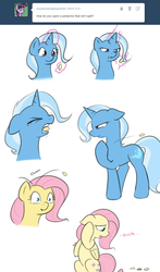 Size: 769x1305 | Tagged: safe, artist:theparagon, fluttershy, trixie, ask trixie, g4, comic, pistachio nut, tumblr