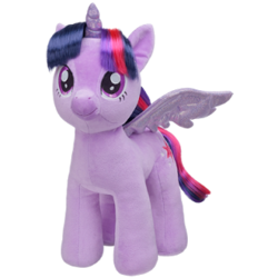 Size: 320x320 | Tagged: safe, twilight sparkle, alicorn, pony, g4, build-a-bear, irl, photo, plushie, simple background, toy, transparent background, twilight sparkle (alicorn)