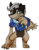 Size: 478x620 | Tagged: safe, artist:dbkit, oc, oc only, diamond dog, female diamond dog, simple background, solo, transparent background