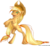 Size: 1024x941 | Tagged: safe, artist:pixelxy, applejack, g4, female, rearing, simple background, solo