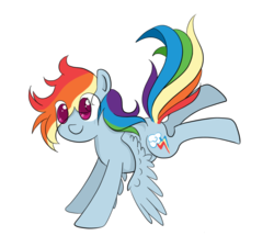 Size: 900x810 | Tagged: safe, artist:sparklexsparkle, rainbow dash, g4, side view, simple background, solo, transparent background