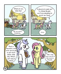 Size: 800x971 | Tagged: safe, artist:doodlesnap, fluttershy, oc, comic:chivalry, g4, comic