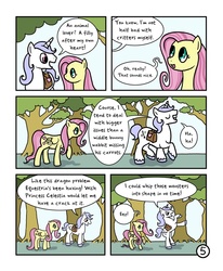 Size: 800x971 | Tagged: safe, artist:doodlesnap, fluttershy, oc, comic:chivalry, g4, comic