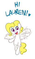 Size: 700x1167 | Tagged: dead source, safe, artist:willdrawforfood1, surprise, pegasus, pony, ask surprise, g1, g4, dialogue, female, flying, g1 to g4, generation leap, mare, open mouth, open smile, simple background, smiling, talking, waving, white background