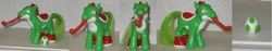 Size: 2500x472 | Tagged: safe, artist:poniesofdooom, pony, yoshi, customized toy, egg, irl, nintendo, photo, ponified, solo, super mario bros., super mario world, toy, yoshi egg