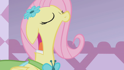 Size: 1280x720 | Tagged: safe, artist:dtkraus, edit, fluttershy, g4, body horror, female, solo, wat