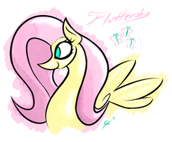 Size: 2265x1863 | Tagged: safe, artist:saliantsunbreeze, fluttershy, g4, female, portrait, solo