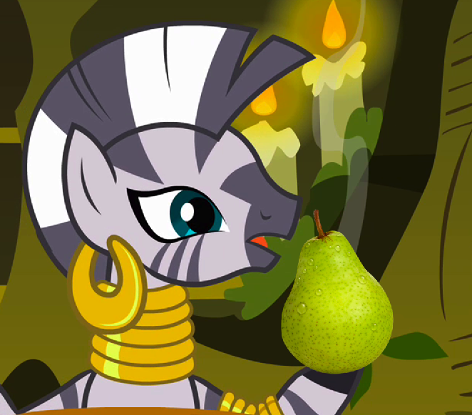 Safe Zecora Zebra G Pear Wat Derpibooru