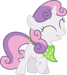 Size: 1280x1436 | Tagged: safe, artist:mactavish1996, sweetie belle, g4, clothes, cute, female, shawl, simple background, smiling, solo, transparent background, vector