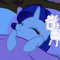 Size: 300x298 | Tagged: safe, rarity, oc, oc:sketchy the notebook pony, g4, creepy, lined paper, sleeping