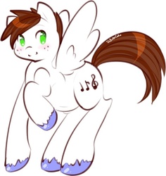 Size: 617x654 | Tagged: safe, artist:tehbuttercookie, oc, oc only, oc:harmony hope, pegasus, pony, chubby, fat, male