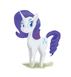 Size: 1437x1554 | Tagged: safe, artist:twitchykismet, rarity, g4, female, rarity month, simple background, sketch, solo, white background