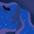 Size: 2000x2000 | Tagged: safe, artist:thespengineer, princess luna, g4, eyes closed, female, minimalist, modern art, portrait, solo