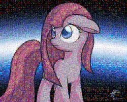 Size: 2100x1679 | Tagged: safe, artist:lacon-te, pinkie pie, g4, mosaic, pinkamena diane pie