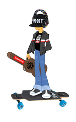 Size: 480x768 | Tagged: safe, edit, flash sentry, equestria girls, g4, brad, douchebag, douchebrad, element, eqg promo pose set, guitar, hat, headphones, longboard