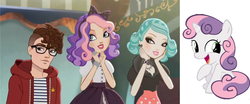 Size: 1051x437 | Tagged: safe, sweetie belle, human, g4, ever after high, humanized, laughingmares.jpg
