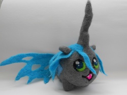 Size: 4320x3240 | Tagged: safe, artist:maijafeja, queen chrysalis, changeling, changeling queen, g4, female, irl, photo, plushie