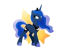 Size: 800x677 | Tagged: safe, artist:naroclie, princess luna, g4, female, solo