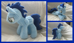 Size: 800x471 | Tagged: safe, artist:fire-topaz, artist:katie-brony, soarin', g4, irl, photo, plushie