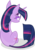 Size: 4000x5649 | Tagged: safe, artist:kalleflaxx, twilight sparkle, pony, unicorn, g4, absurd resolution, back, female, simple background, solo, transparent background, unicorn twilight, vector