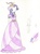 Size: 1229x1651 | Tagged: safe, artist:meetmewiththegods, rarity, human, g4, clothes, coronation dress, design, dress, female, humanized, solo