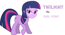 Size: 1885x1001 | Tagged: safe, artist:v4nn1, twilight sparkle, original species, human head pony, equestria girls, g4, female, simple background, solo, tardy the man pony, transparent background, wat