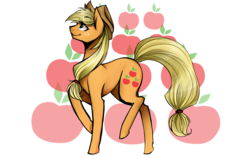 Size: 1600x1000 | Tagged: safe, artist:mscootaloo, applejack, g4, female, solo