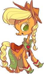 Size: 559x945 | Tagged: safe, artist:tweissie, applejack, g4, clothes, dress, female, gala dress, simple background, solo, transparent background, wingding eyes