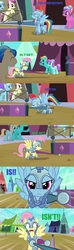 Size: 640x2160 | Tagged: safe, edit, edited screencap, screencap, fluttershy, rainbow dash, g4, the crystal empire, armor, comic, crystal guard armor, jousting, jousting outfit, lance, screencap comic, the cable guy, weapon