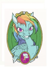 Size: 1072x1564 | Tagged: safe, artist:fillyphalanx, rainbow dash, g4, female, portrait, solo