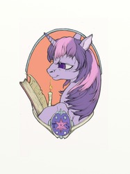 Size: 1280x1707 | Tagged: safe, artist:fillyphalanx, twilight sparkle, g4, female, portrait, solo