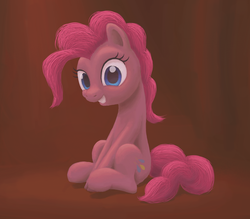 Size: 1690x1479 | Tagged: safe, artist:odooee, pinkie pie, g4, female, sitting, solo