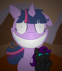 Size: 2889x3321 | Tagged: safe, twilight sparkle, oc, oc:nyx, fluffy pony, g4, twilight snapple, wub